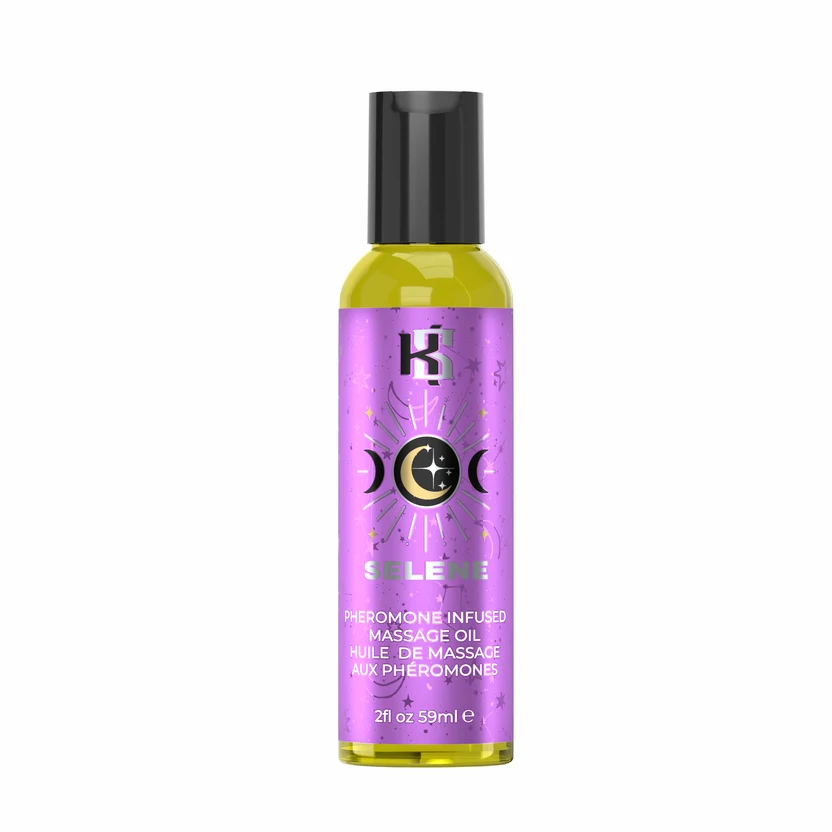 Celestial Collection SELENE pheromone Massage oil 2 fl oz/59 - Red Velvet Boutique