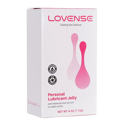 Lovense Closing The Distance Personal Jelly Lubricant 4oz - Red Velvet Boutique