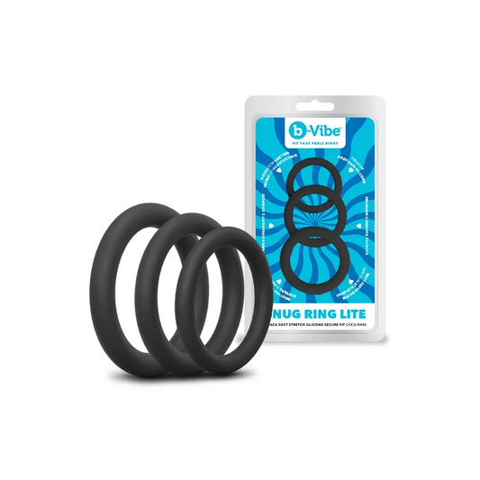 b-Vibe Snug Ring Lite — 3-Pack - Red Velvet Boutique