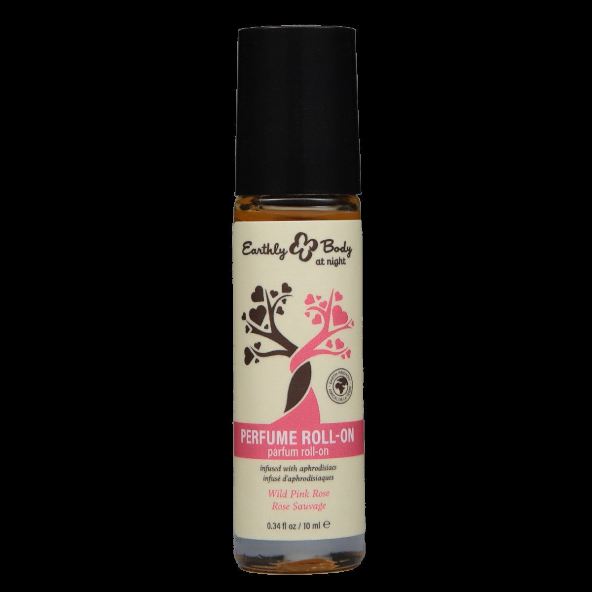 At Night Roll-on Perfume Aphrodisiac  Wild Pink Rose 0.34oz  - Red Velvet Boutique