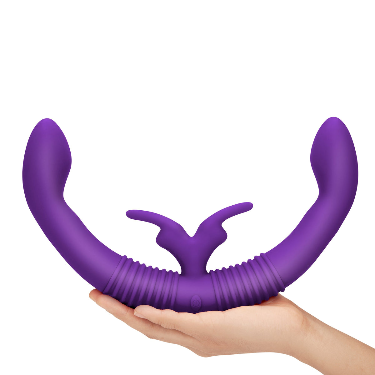 TOGETHER COUPLES VIBRATOR W/ REMOTE CONTROL - Red Velvet Boutique