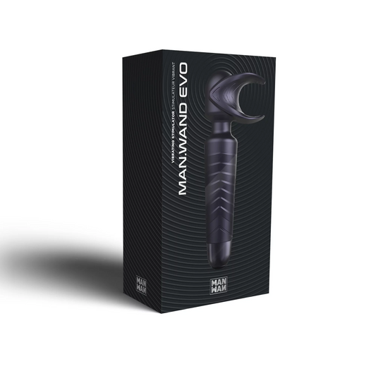 MAN WAND EVO BLACK PLUM - Red Velvet Boutique