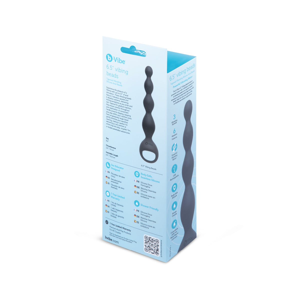 b-Vibe 6.5 Inch Vibing Beads