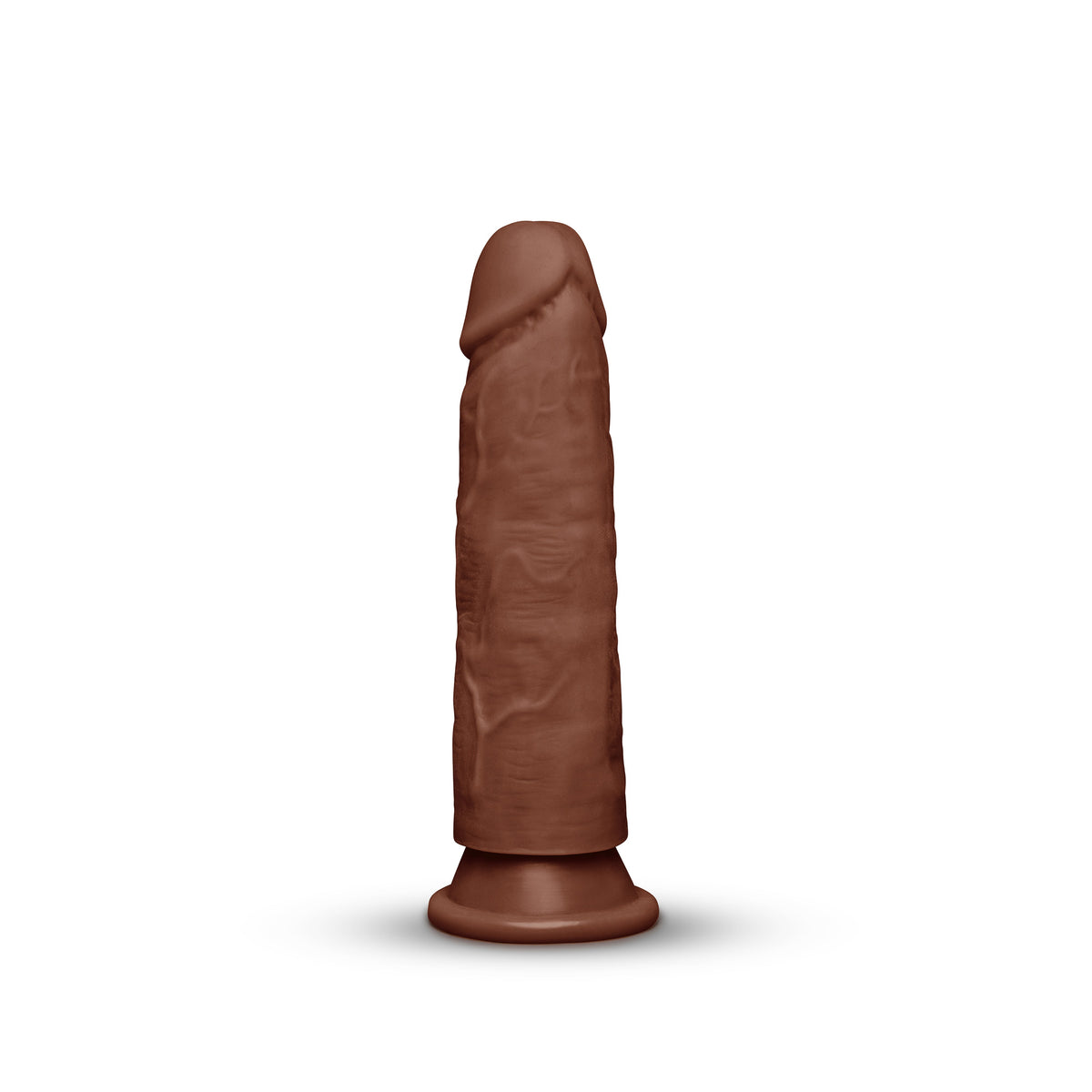7.75" Realistic Dildo - Dark - Red Velvet Boutique