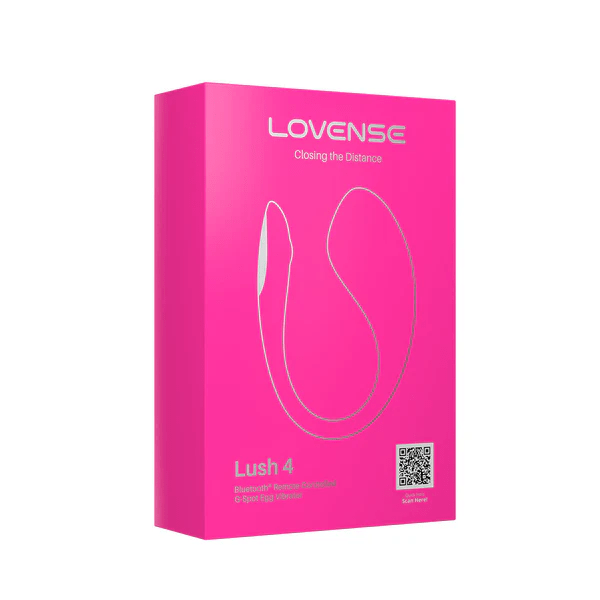 LOVENSE LUSH 4 REMOTE CONTOL VIBRATOR - PINK - Red Velvet Boutique