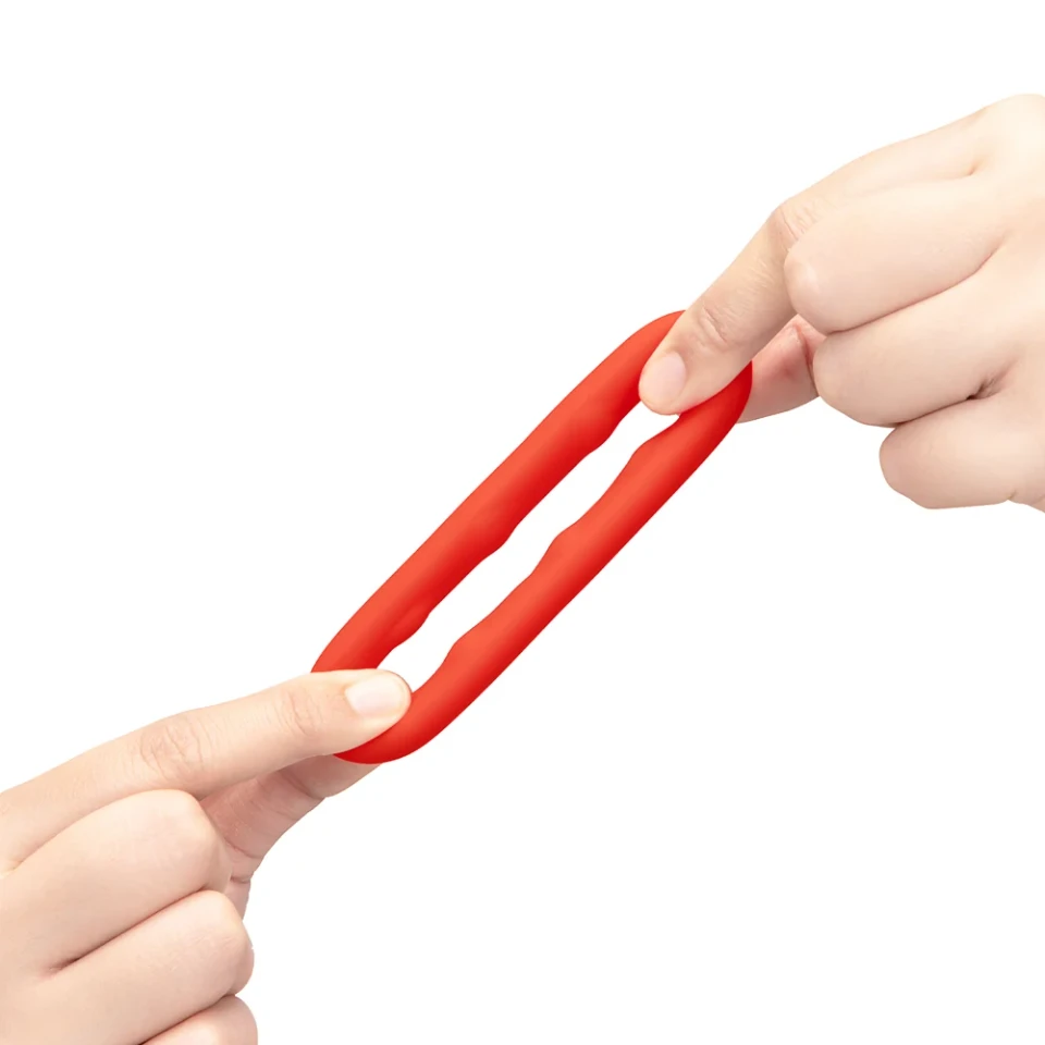 b-Vibe Flex Ring Grip — Red