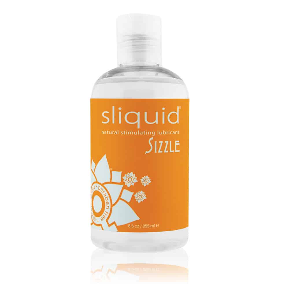 Sliquid Naturals Sizzle — 8.5 oz - Red Velvet Boutique