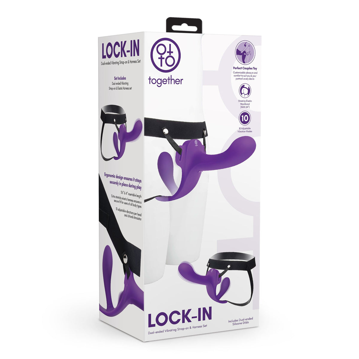LOCK-IN STRAP-ON - Red Velvet Boutique