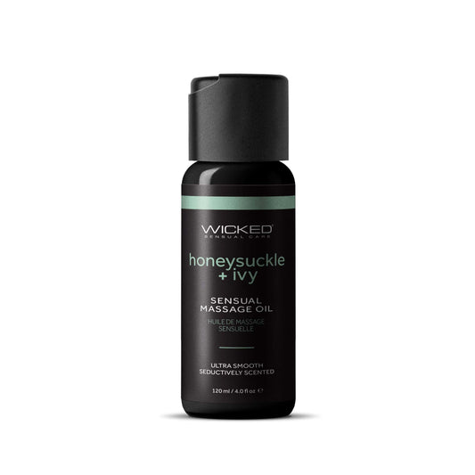 Honeysuckle & Ivy Massage Oil 4oz - Red Velvet Boutique