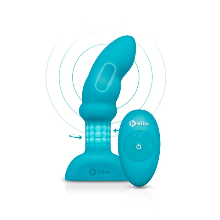 Remote Control Rimming  P-Spot Plug - Red Velvet Boutique