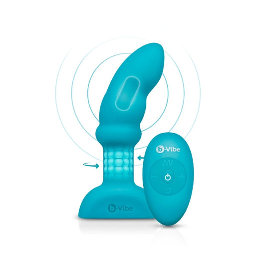 Remote Control Rimming  P-Spot Plug - Red Velvet Boutique