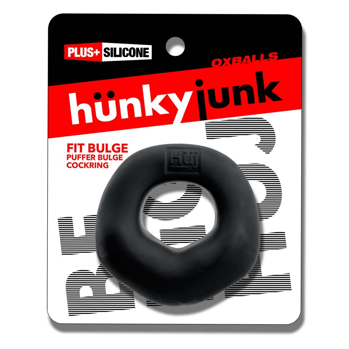 FIT BULGE hung-style cockring BLACK FOG - Red Velvet Boutique
