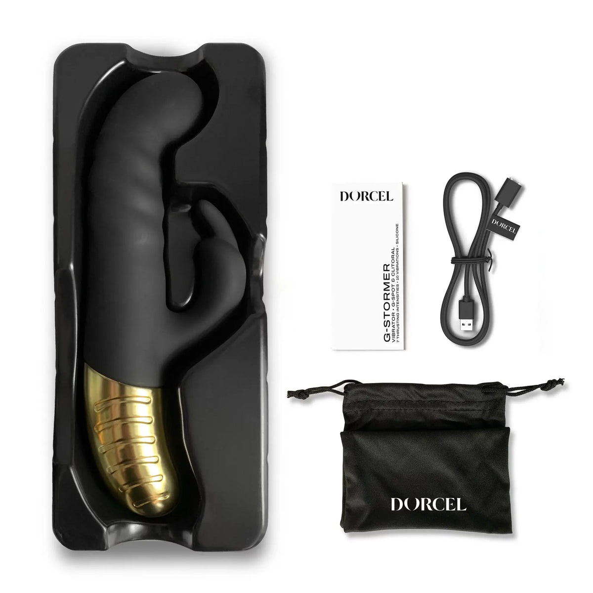 G-Stormer Rechargeable Rabbit - Red Velvet Boutique