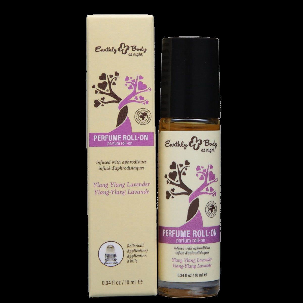 At Night Roll-on Perfume Aphrodisiac Ylang Ylang Lavender 0. - Red Velvet Boutique