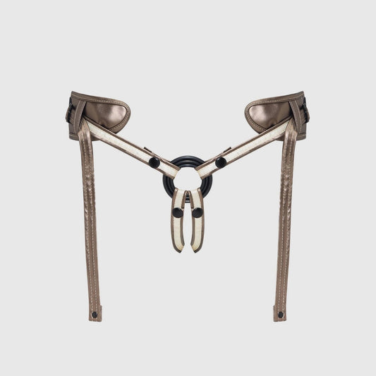 LEATHERETTE HARNESS DESIROUS - NEW DESIGN - Red Velvet Boutique