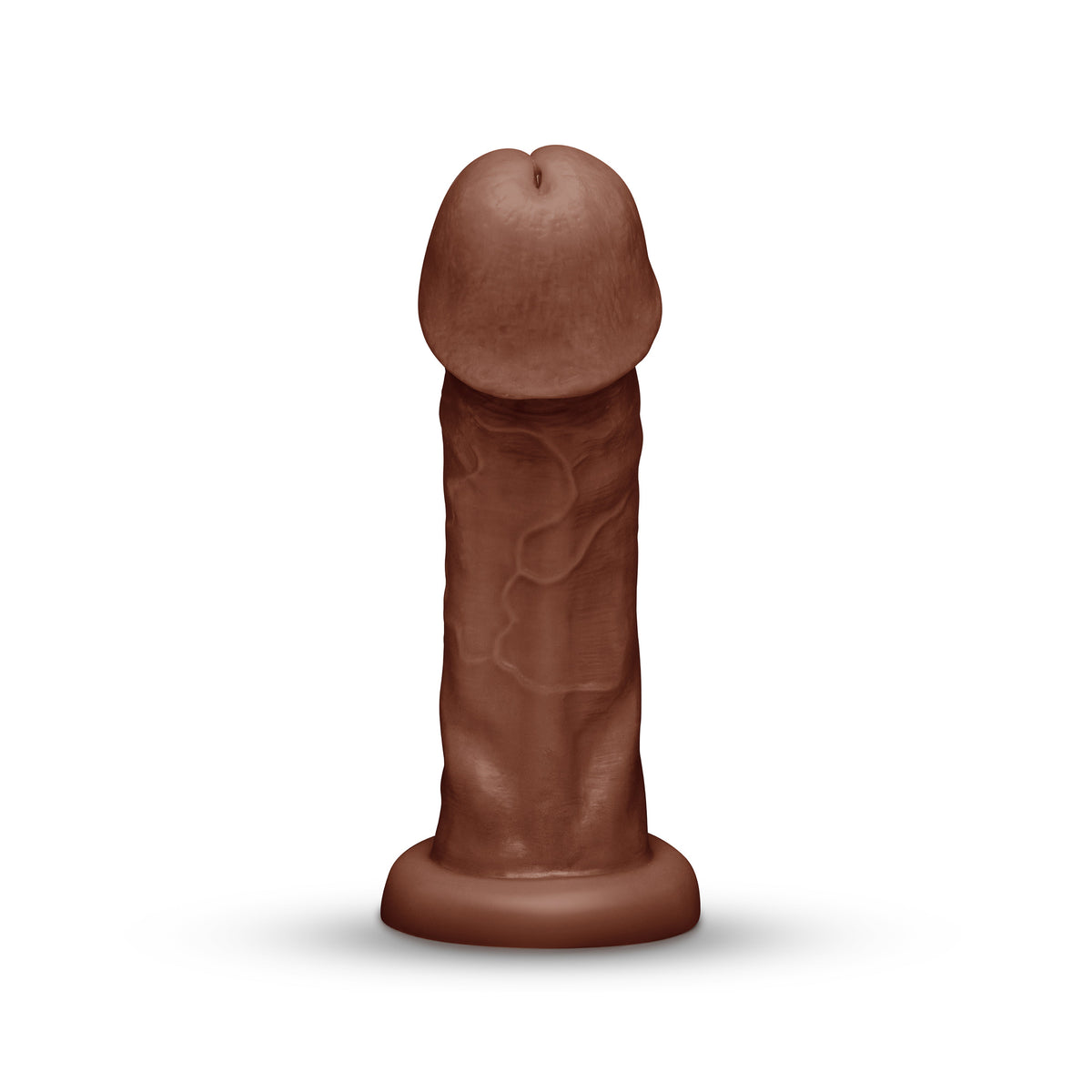 9" Realistic Dildo - Dark - Red Velvet Boutique