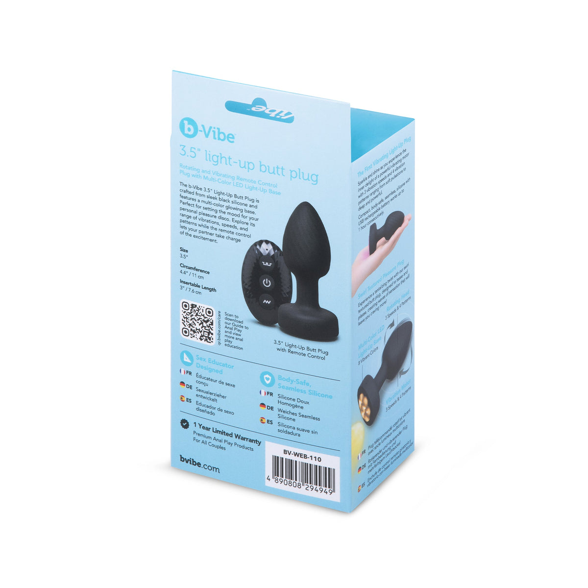 b-Vibe Light Up Plug