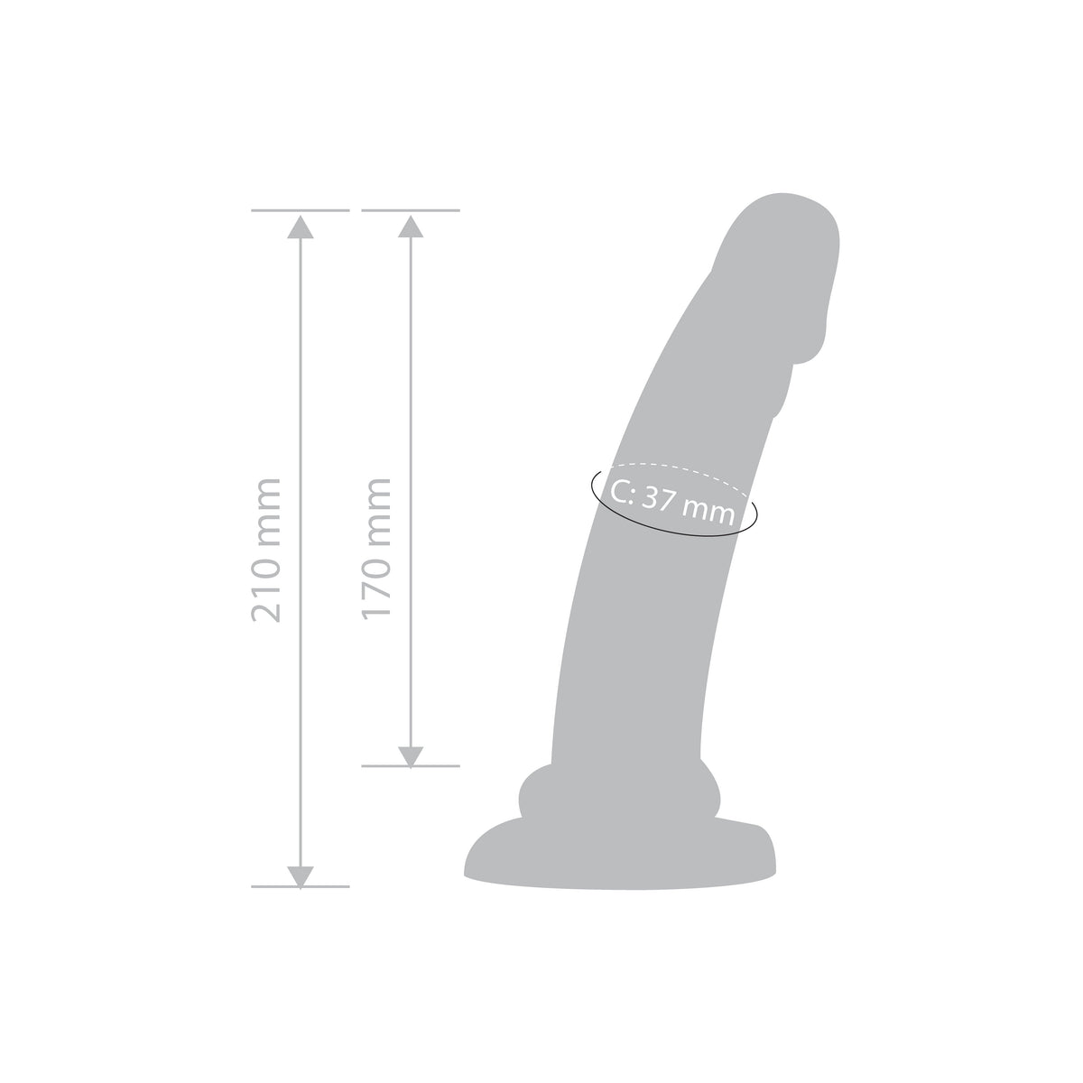 TOGETHER 6" STARFLOAT BLISS DILDO - Red Velvet Boutique