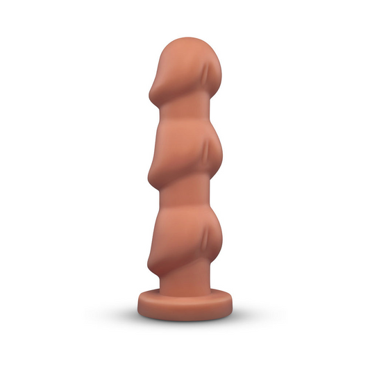 HEADZ - 10.5" MULTI-BULB DILDO WITH FLARED BASE - Red Velvet Boutique