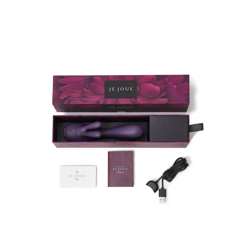 Je Joue FiFi G-Spot Rabbit Vibrator Purple - Red Velvet Boutique