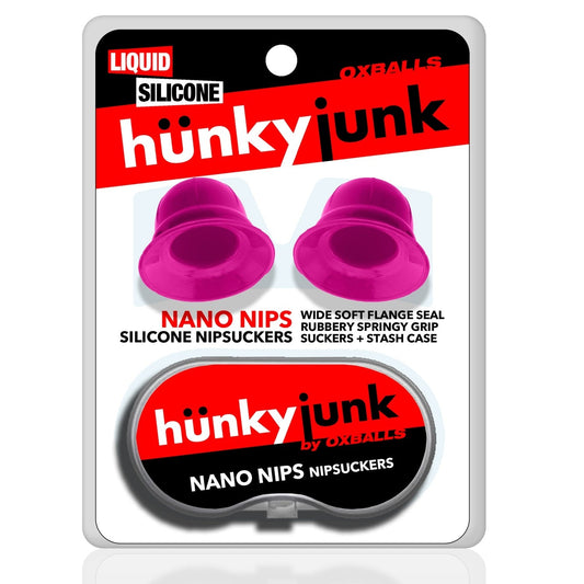 Hunkyjunk Nano Nips — Pink, 2-Pack - Red Velvet Boutique