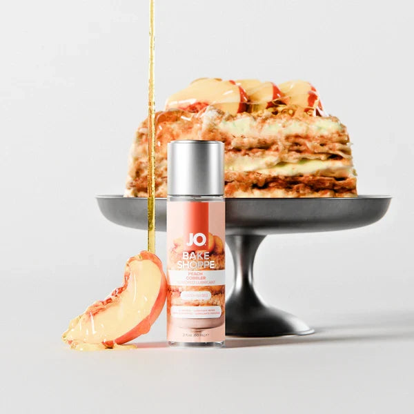 JO Bake Shoppe -  Peach Cobbler - Lubricant 2 floz / 60 mL - Red Velvet Boutique