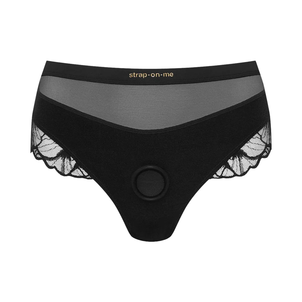 HARNESS LINGERIE SUBLIME - M - BLACK - Red Velvet Boutique