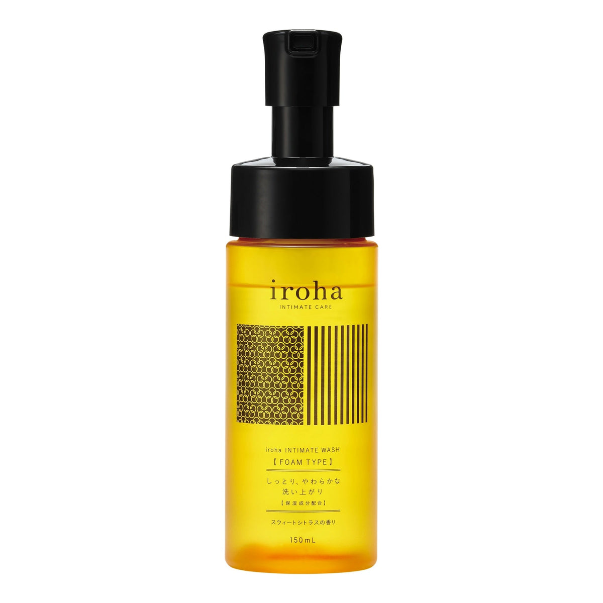 iroha Intimate Foam Wash - Sweet Citrus  5.07oz - Red Velvet Boutique