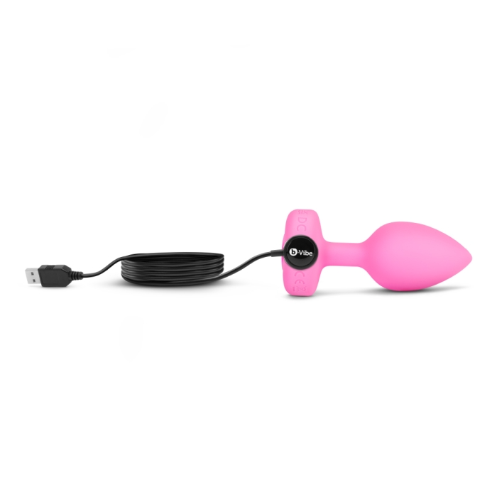 VIBRATING HEART PLUG S/M - Red Velvet Boutique