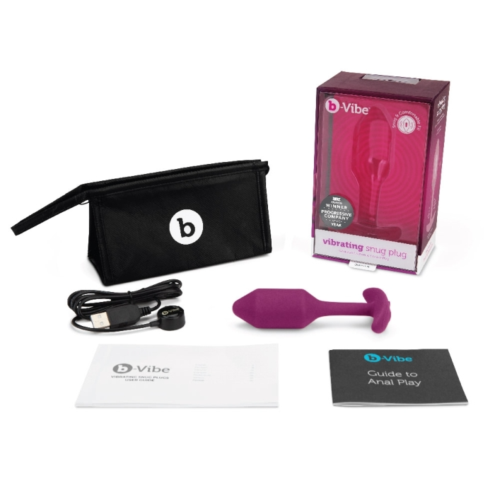 VIBRATING SNUG PLUG 2 | ROSE - Red Velvet Boutique