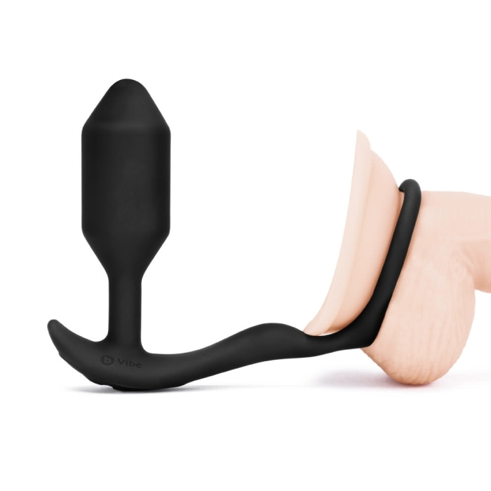 VIBRATING SNUG & TUG | M | BLACK - Red Velvet Boutique