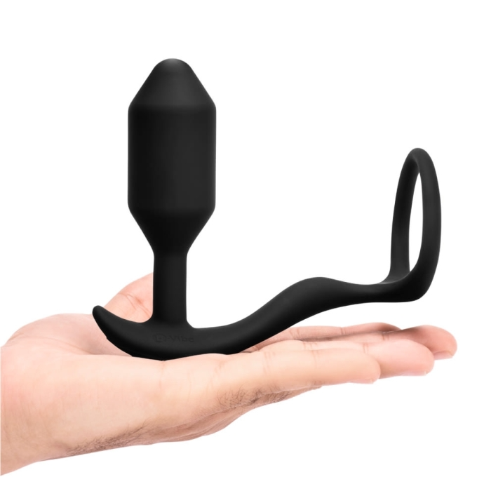 VIBRATING SNUG & TUG | M | BLACK - Red Velvet Boutique