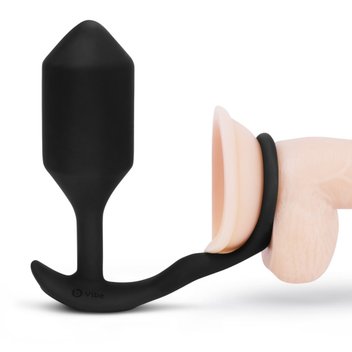 VIBRATING SNUG & TUG | XL | BLACK - Red Velvet Boutique