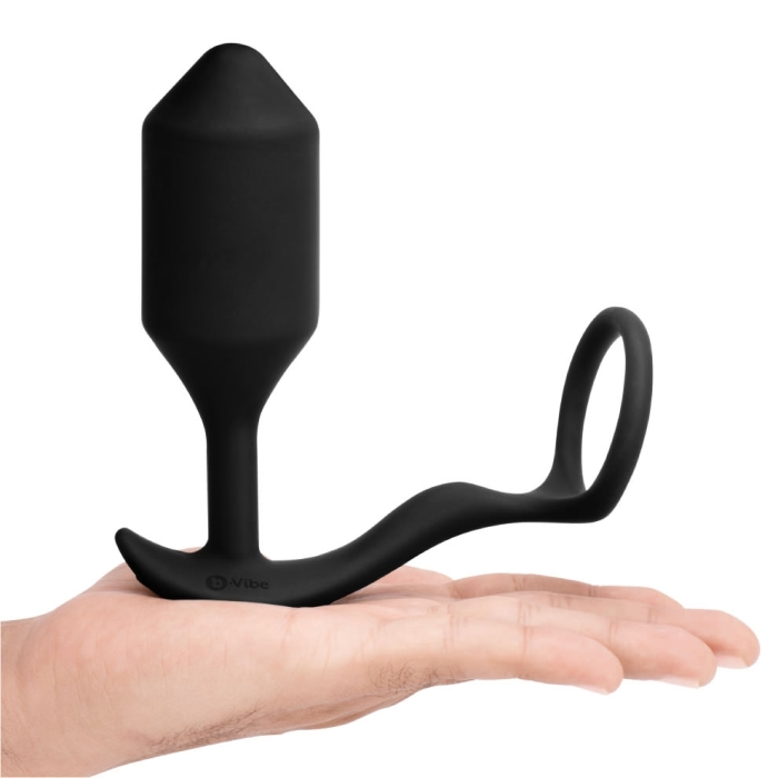 VIBRATING SNUG & TUG | XL | BLACK - Red Velvet Boutique