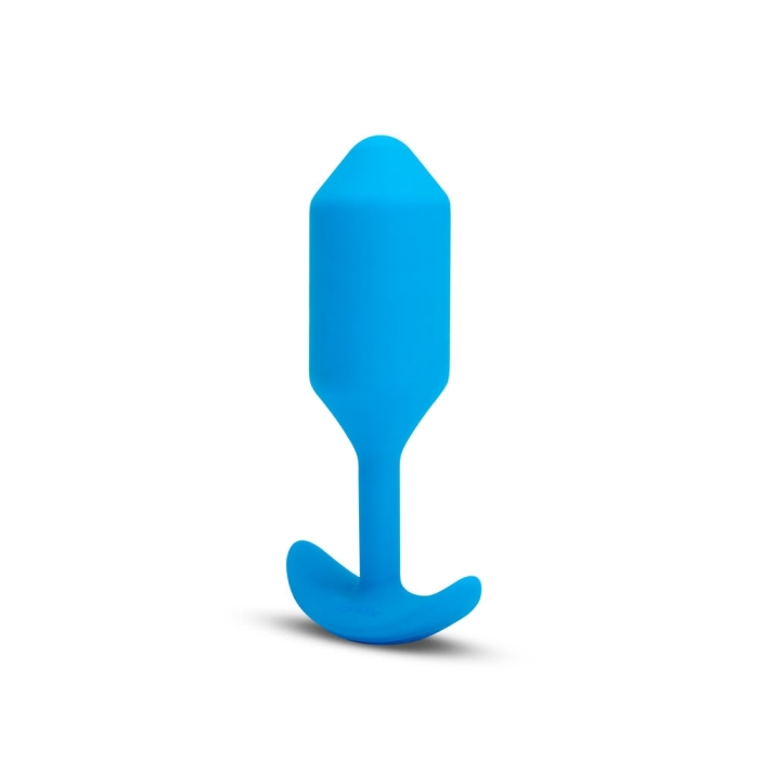 VIBRATING SNUG PLUG | L | BLUE - Red Velvet Boutique