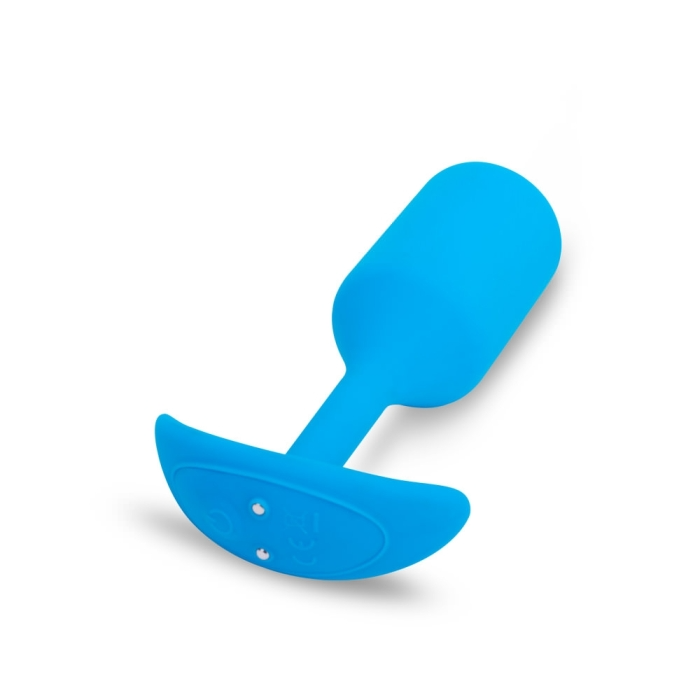 VIBRATING SNUG PLUG | L | BLUE - Red Velvet Boutique
