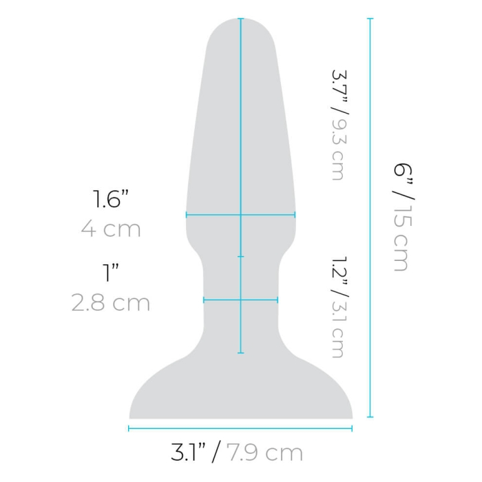 RIMMING PLUG 2 | BLACK b-Vibe