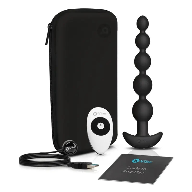 CINCO ANAL BEADS | BLACK b-Vibe