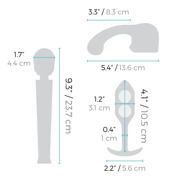 ANAL MASSAGE AND EDUCATION SET b-Vibe