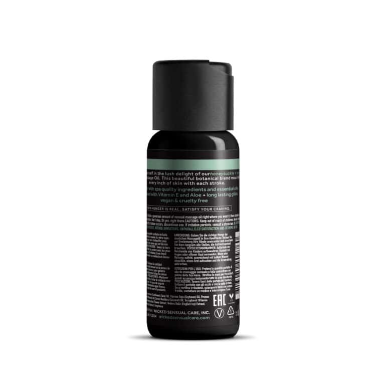 Honeysuckle & Ivy Massage Oil 4oz - Red Velvet Boutique
