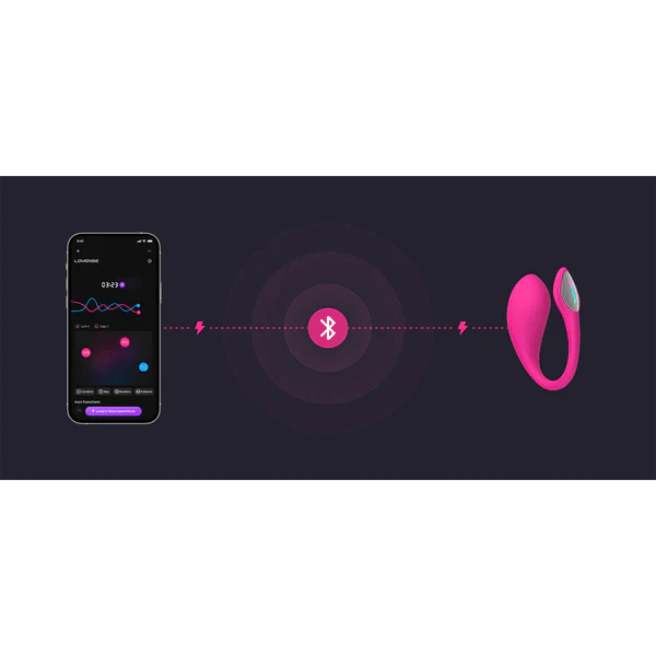 LOVENSE LUSH 4 REMOTE CONTOL VIBRATOR - PINK - Red Velvet Boutique
