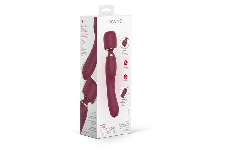Le Wand Flat Top Fusion G - Red Velvet Boutique