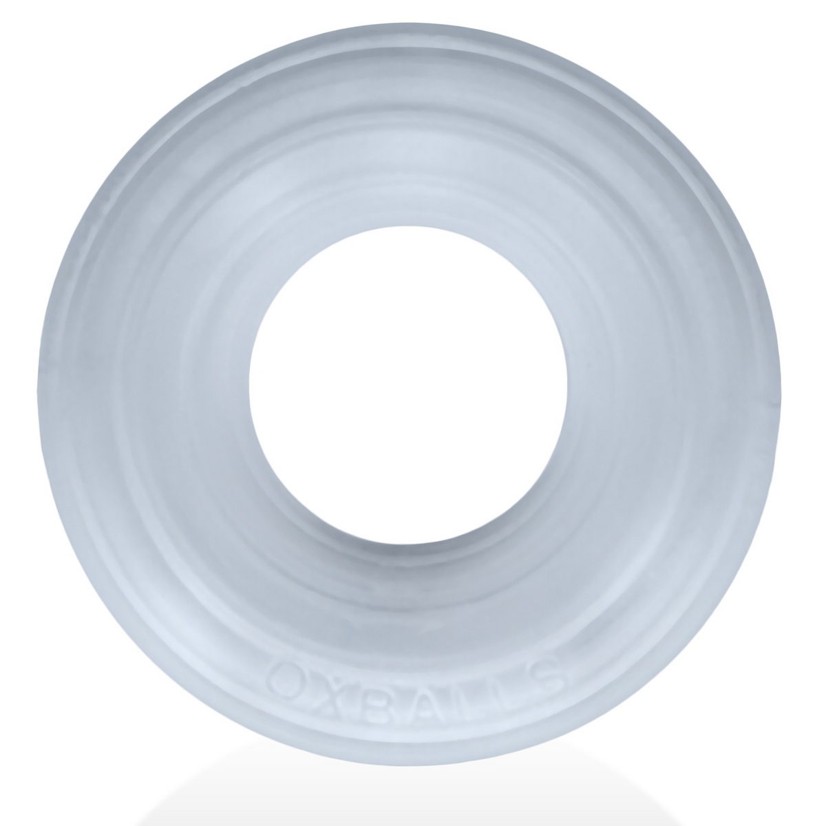 ROTO grooved gripper-ribbed cockring CLEAR STEAM - Red Velvet Boutique