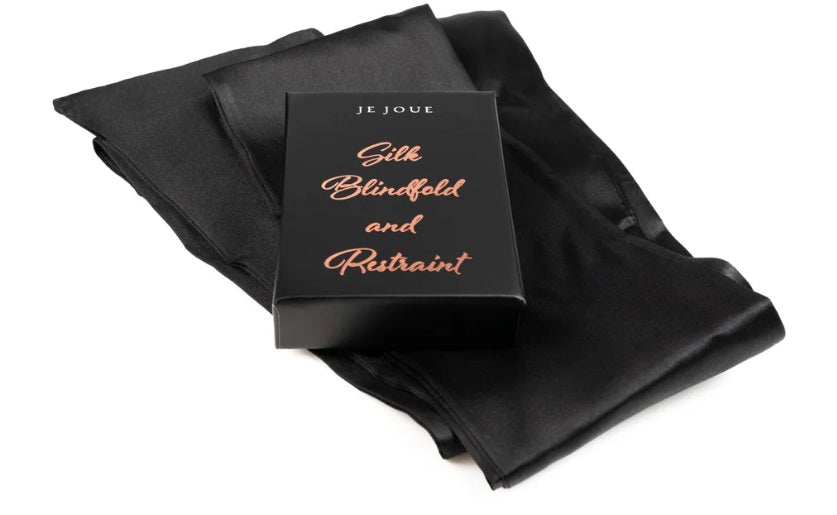 Naughty Gift Set: Black Truth or Dare Cards, Mimi, Massage Candle, Silk Blindfold & Restraint - Red Velvet Boutique