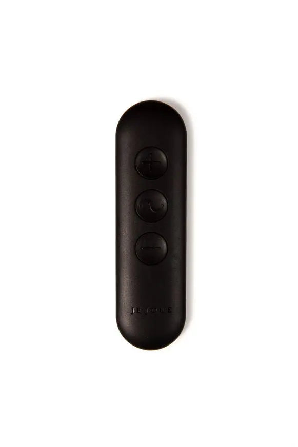 Egon Vibrating Butt Plug Black Je Joue