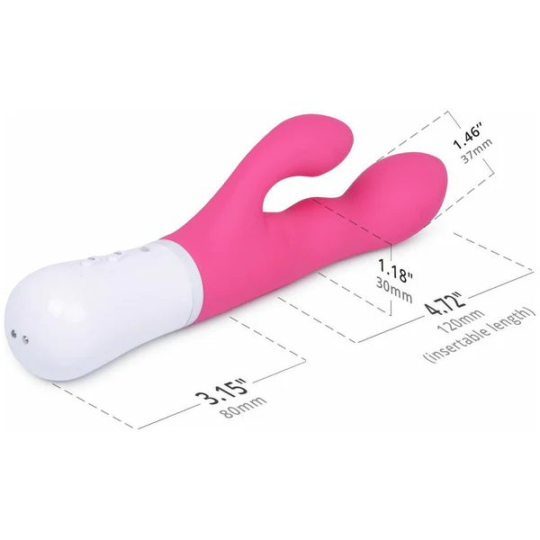 NORA BLUETOOTH RABBIT VIBRATOR - PINK - Red Velvet Boutique