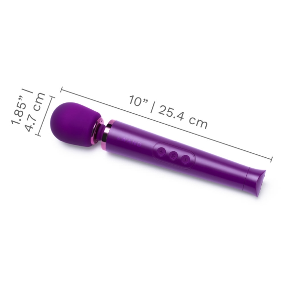 Petite Rechargeable Massager - Dark Cherry - Red Velvet Boutique