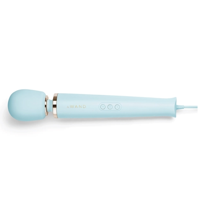 Plug-In Vibrating Massager - Sky Blue - Red Velvet Boutique