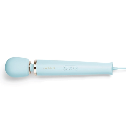 Plug-In Vibrating Massager - Sky Blue - Red Velvet Boutique