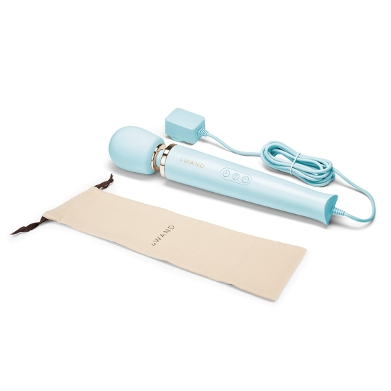 Plug-In Vibrating Massager - Sky Blue - Red Velvet Boutique